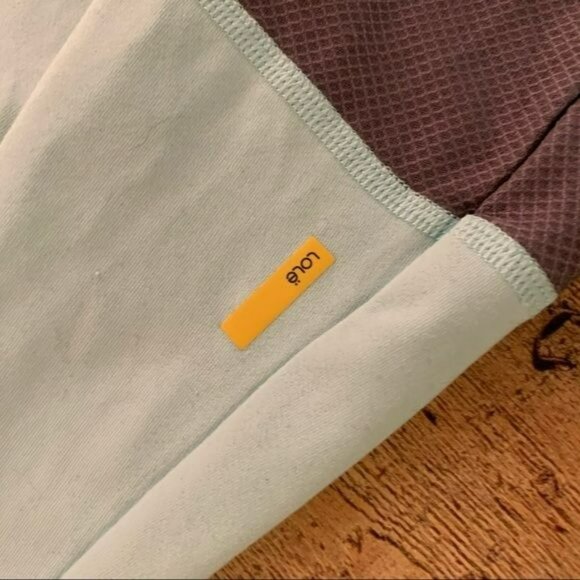 Lole workout tank with built in bra in blue and gray - M - Picture 11 of 12